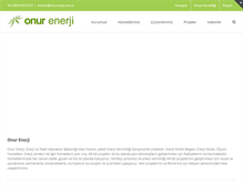 Tablet Screenshot of onurenerji.com.tr